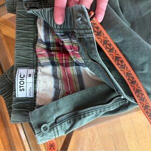 STOIC Men's Olive Green Chinos